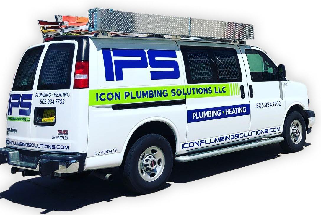 licensed albuquerque plumber truck picture